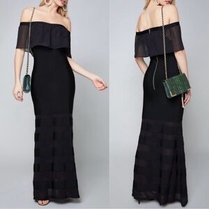 Bebe Black Stretchy Top